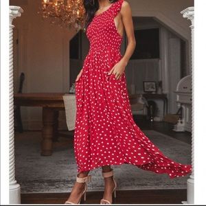 Free People Chambray Butterfly midi-dress